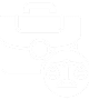Briefcase and scales of justice icon